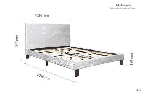 Berlin Fabric Bed